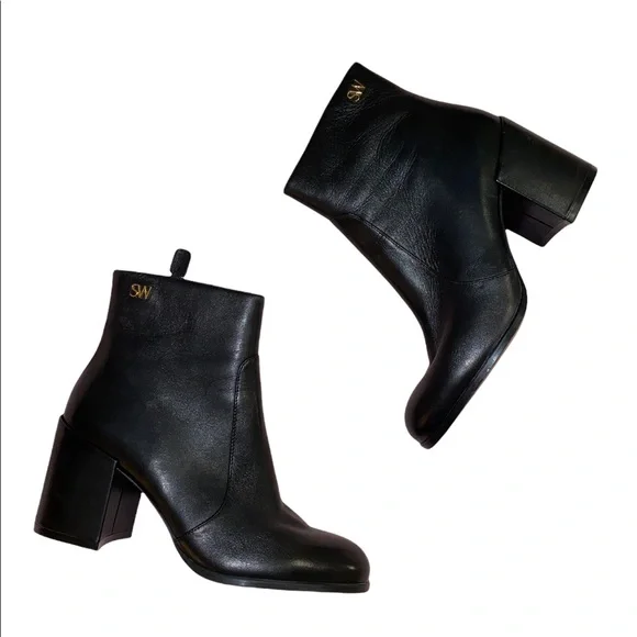 Stuart Weitzman 💓 Quinn leather booties - Picture 9 of 9